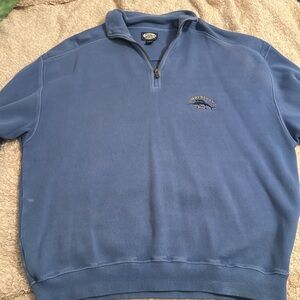 Vintage Tommy Bahama Blue Men's Sweater
